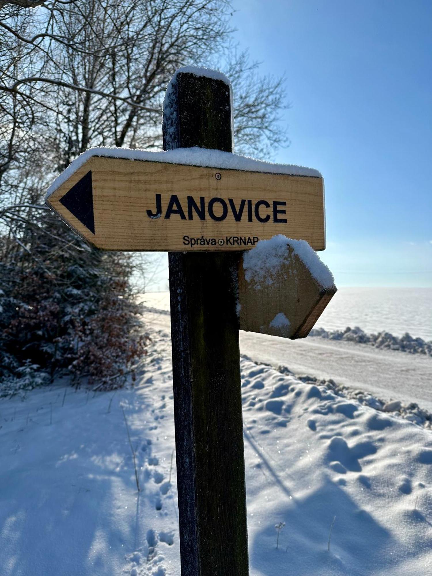 Chalupa Janovice Rudník Kültér fotó